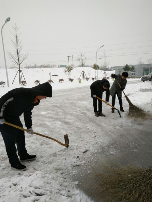 多措并舉戰(zhàn)大雪 上下齊心顯真情——安徽公司全體職工積極應(yīng)對大雪冰凍天氣