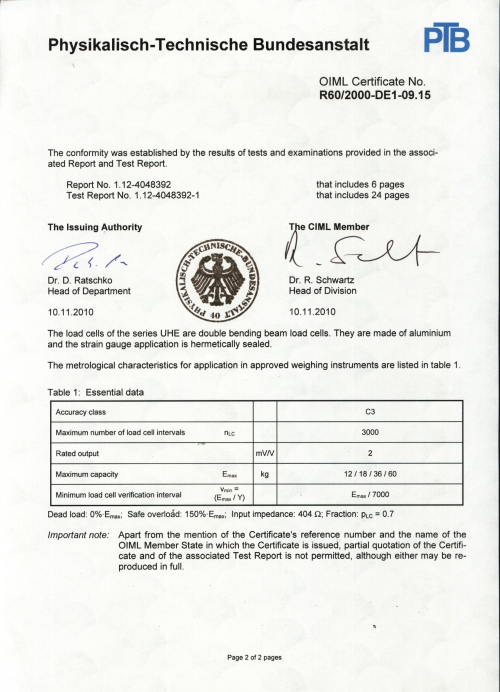 OIML-UHE-12 to 60kg(2 of 2)